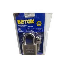 Betox biztonsági lakat 50 mm 3 db kulcsal kép