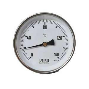 Bimetál hőmérő 100/0+160°C/160mm kép