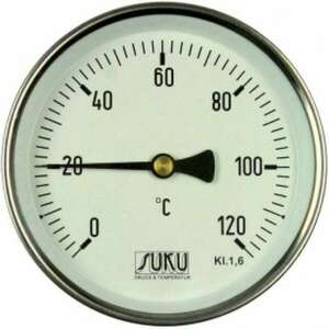 Bimetál hőmérő 63/0+120°C/100mm kép