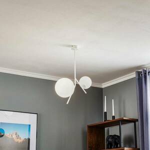 Lunio függő lámpa, két izzós, fehér kép