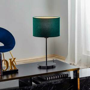 Golden Roller asztali lámpa 50cm sötétzöld/arany kép