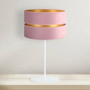 Golden Duo asztali lámpa 50 cm rózsaszín/arany kép