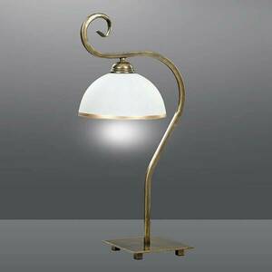 Wivara LN1 asztali lámpa klasszikus design, arany kép