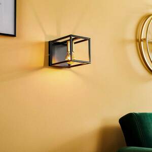 Aramis fali lámpa, egy izzós, fekete/arany kép