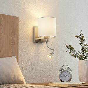 Lucande Brinja fali lámpa LED hajlítható kar fehér kép