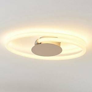 Lucande Ovala LED mennyezeti lámpa, 53 cm kép