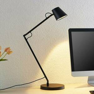 Lucande Tarris LED íróasztal lámpa, fekete kép