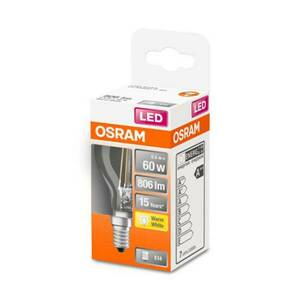 OSRAM LED lámpa E14 Classic P 5, 5W 2700K átlátszó kép