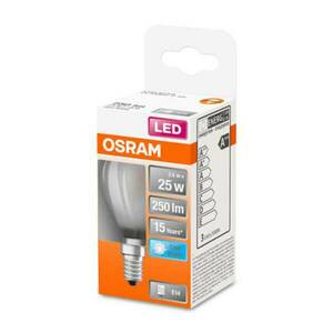 OSRAM Classic P LED lámpa E14 2, 5W 4000K matt kép
