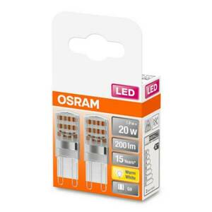 OSRAM LED tűs bázisú G9 1, 9W 2, 700K világos 2 db-os csomagolásban kép