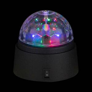Disco LED asztali deco lámpa színes fénnyel kép
