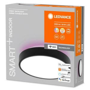 LEDVANCE SMART+ WiFi Orbis Backlight fekete Ø35cm kép