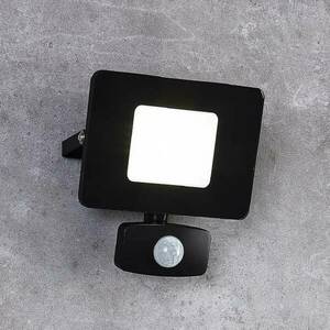 Faedo 3 LED kültéri spot érzékelővel, fekete, 20W kép