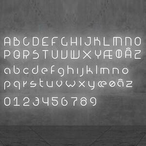 Artemide Alphabet of Light Wand kis f betű kép