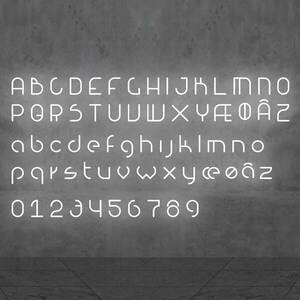 Artemide Alphabet of Light Wand kis p betű kép