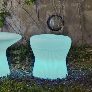 Newgarden Corfu LED-es napelemes szék, 37 cm, újratölthető akkumulátorral, kép