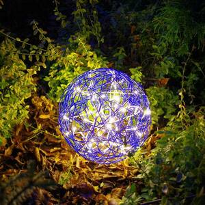 LED 3D design gömb Galax Fun, Ø 30 cm, kék kép