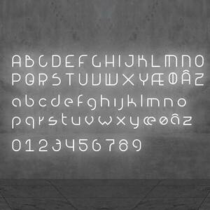 Artemide Alphabet of Light Wand nagy U betű kép