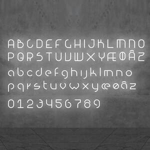 Artemide Alphabet of Light Wand nagy L betű kép