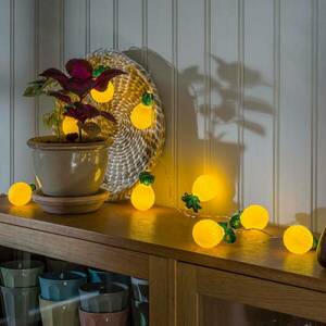 Ananas LED fényfüzér, elemes kép