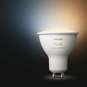 Philips Hue White Ambiance 4, 3 W GU10 LED lámpa kép
