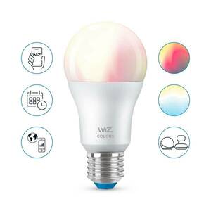 WiZ A60 LED lámpa Wi-Fi E27 8W RGB kép