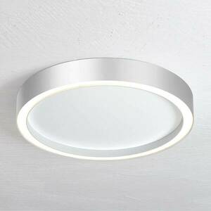 Bopp Aura LED mennyezeti lámpa Ø 30cm fehér/alumínium kép