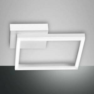 LED mennyezeti lámpa Bard, 27x27cm, fehér kép