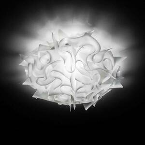 Slamp Veli - format. fali lámpa, Ø 32 cm, fehér kép