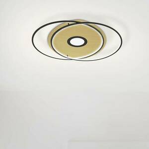 Paul Neuhaus Q-AMIRA LED lámpa ovális, fek. kép