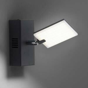 PURE Mira LED fali lámpa távirányító CCT, fekete kép
