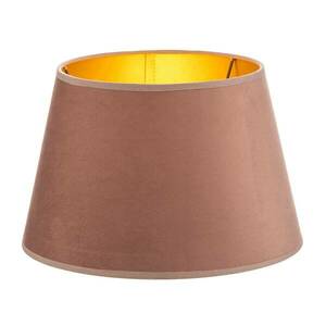 Cone lámpaernyő 18 cm magas, rózsaszín/arany kép