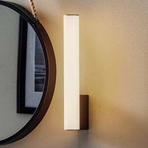 Helestra Loom LED tükör lámpa fekete 30 cm kép