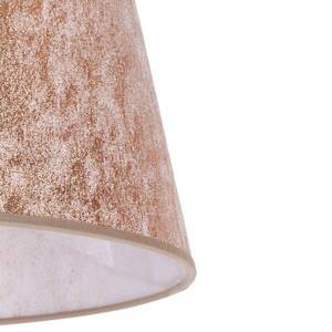 Cone lámpaernyő 25, 5 cm magas, réz fémbevon. kép