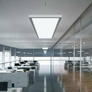 LED függőlámpa IDOO irodáknak 49 W, ezüst kép