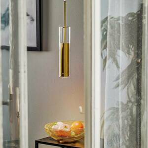 Bover Hardy függő lámpa üvegből, arany kép
