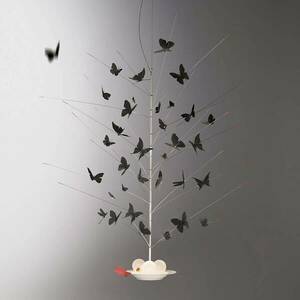 Ingo Maurer készlet pillangók, fekete kép