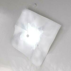 Knikerboker Crash LED fali lámpa, 100 cm, fehér kép