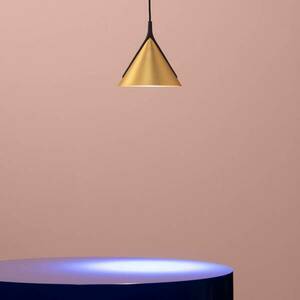 Axolight Jewel Mono függő lámpa fekete-arany 2700K 38° kép