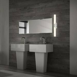 Fürdőszoba és tükörvilágítás Klak Brilo, króm, 47 cm kép