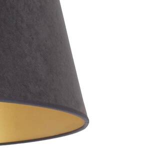 Cone lámpaernyő 18 cm magas, grafit/arany kép