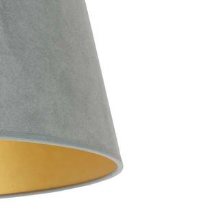 Cone lámpaernyő 22, 5 cm magas, mentazöld/arany kép