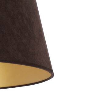 Cone lámpaernyő 18 cm magas, barna/arany kép