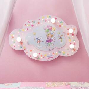 mennyezeti lámpa Princess Lillifee LED-ekkel Cloud kép