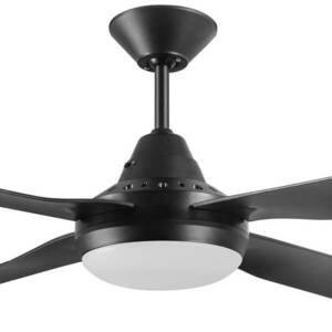 Moonah LED mennyezeti ventilátor, fekete kép