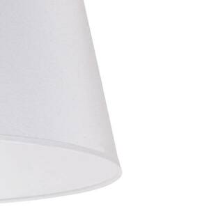 Kúp alakú lámpaernyő magassága 22, 5 cm, fehér cintz kép