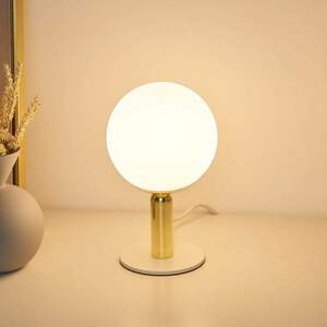 Pauleen Splendid Pearl asztali lámpa üveggömbbel kép