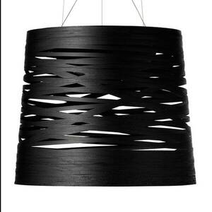 Foscarini Tress grande LED-es függőlámpa, fekete kép