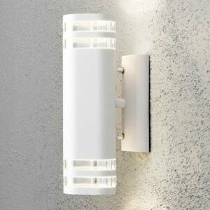 Modena kültéri fali lámpa, 2 izzós, fehér kép