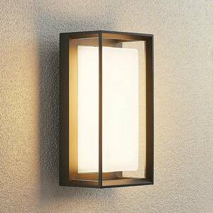 Lucande Ronida LED kültéri fali lámpa, szögletes kép